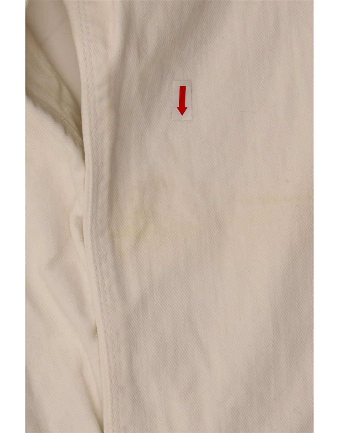 GAS Męskie luźne dżinsy średnie W32 L29 Biała bawełna