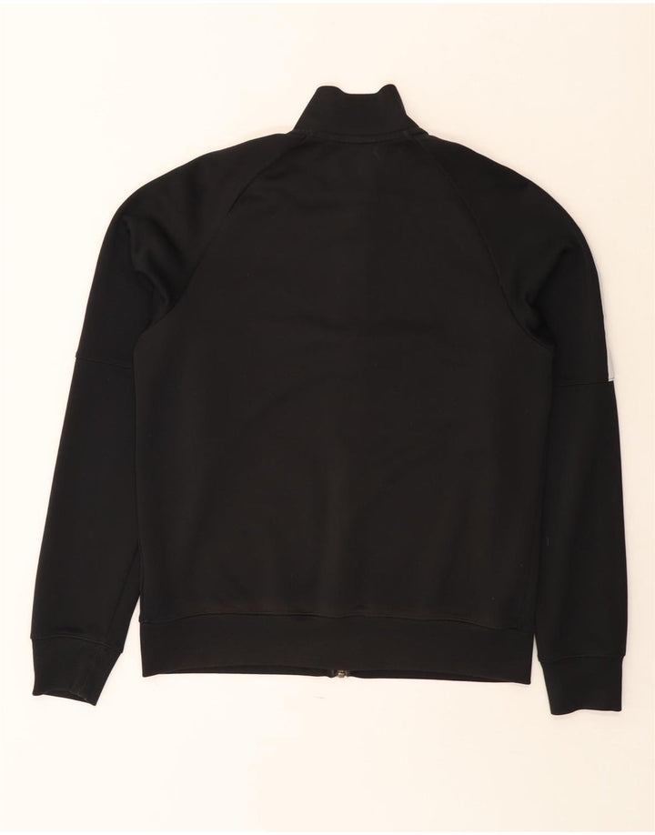 Męska kurtka dresowa Nike, średnia czarna, poliestrowa z blokami kolorów