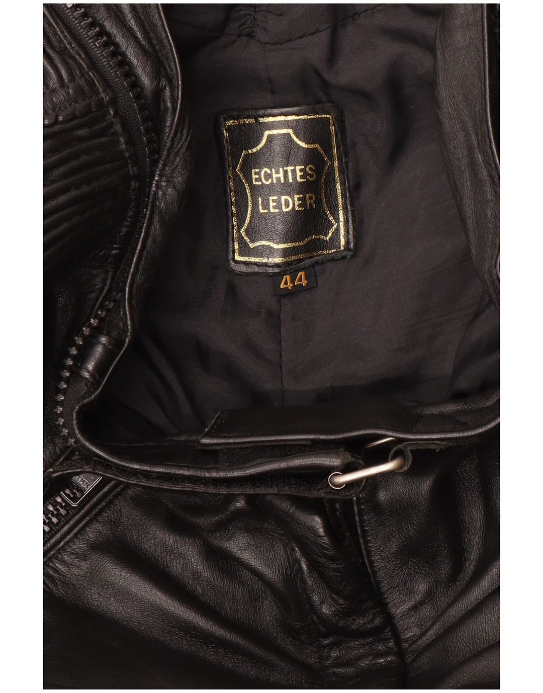 Damskie spodnie Moto Racer VINTAGE IT 44 Medium W30 L27 Czarna skóra