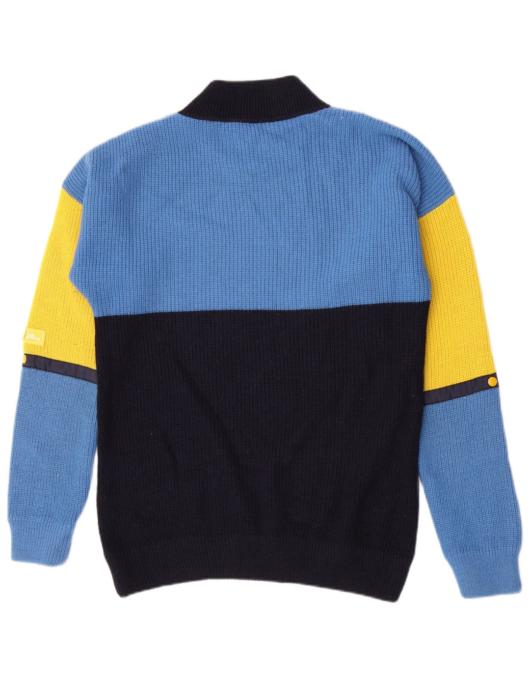Męski sweter z golfem Marina Yachting EU 38 Medium Blue Nautical