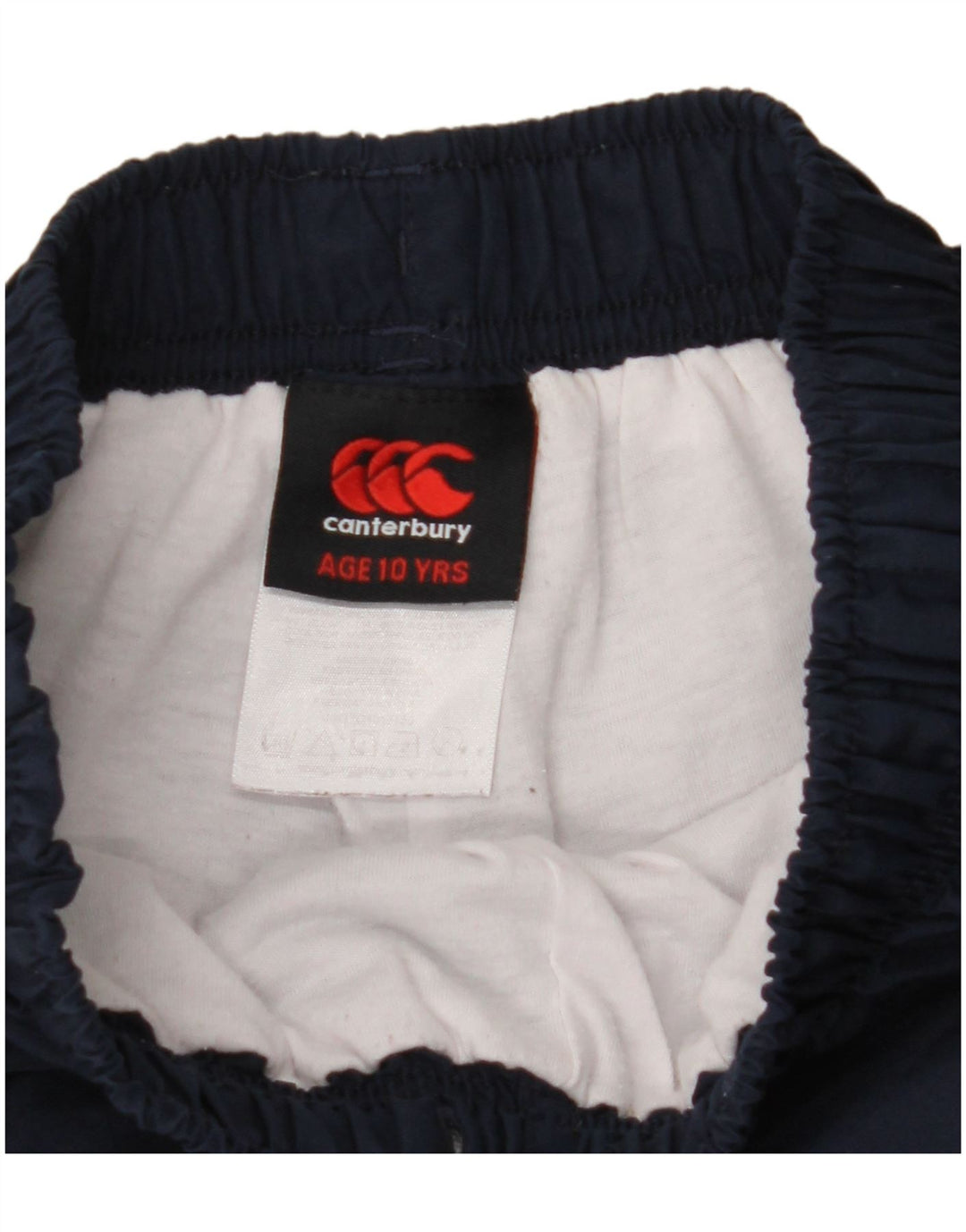 CANTERBURY Chłopięce spodnie dresowe z grafiką, 9-10 lat, granatowe