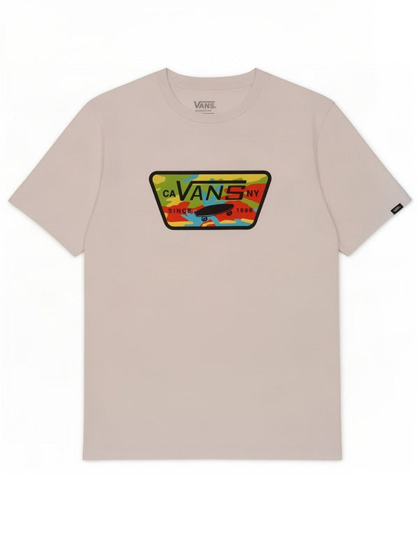 Chłopięcy T-shirt Vans o klasycznym kroju z grafiką, 14-15 lat XL, biały