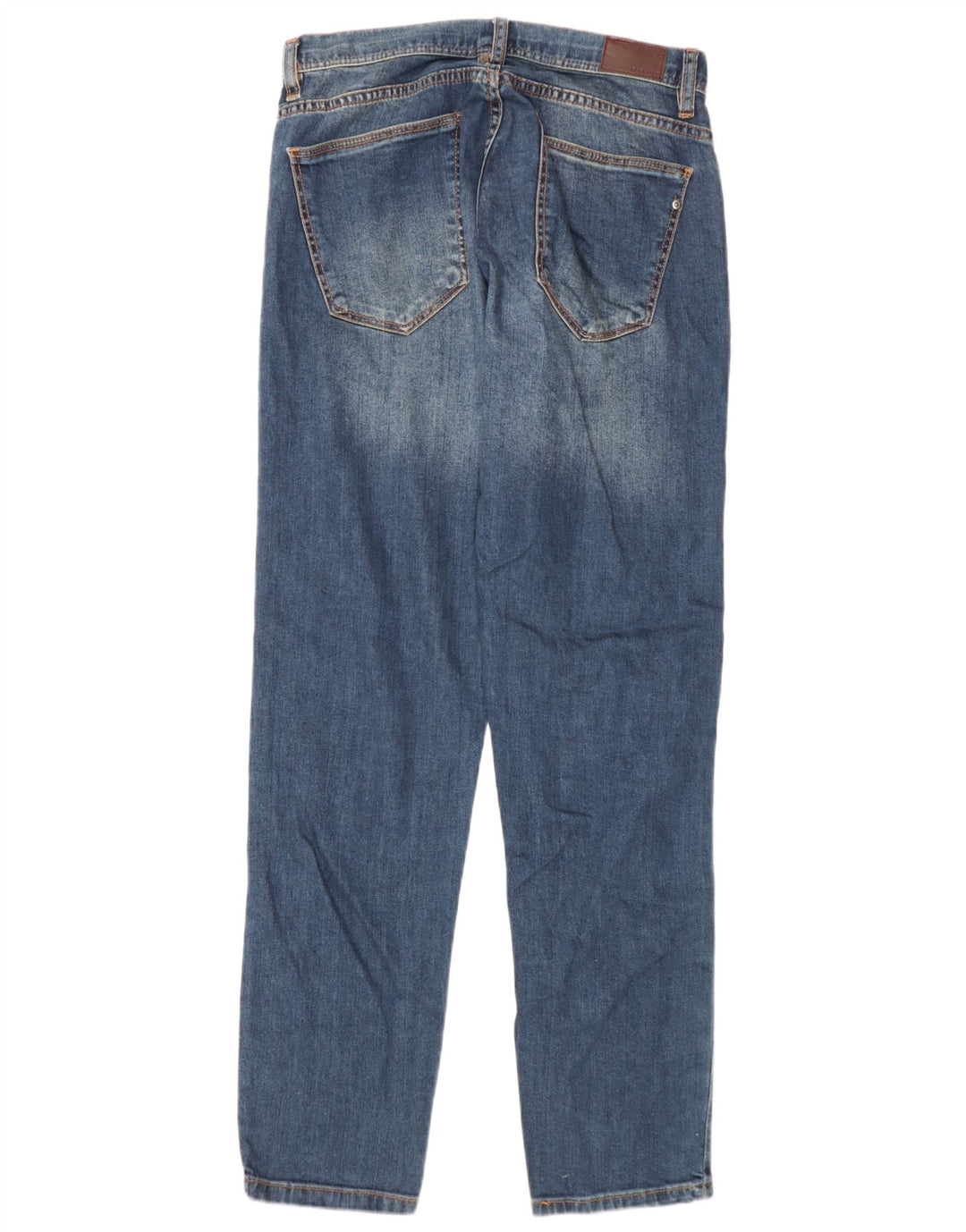 Męskie proste dżinsy Zara EU 38 Small W30 L32 Niebieskie bawełniane