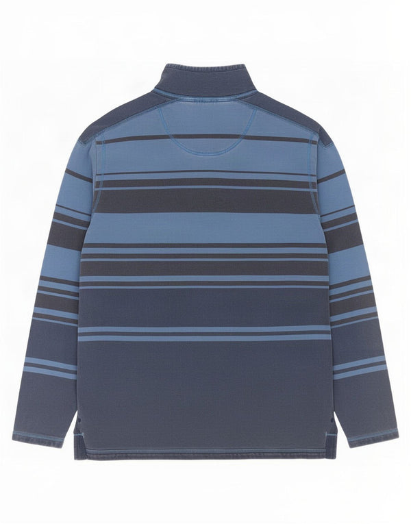 Męski sweter Marks & Spencer North Coast, duży, granatowy w paski