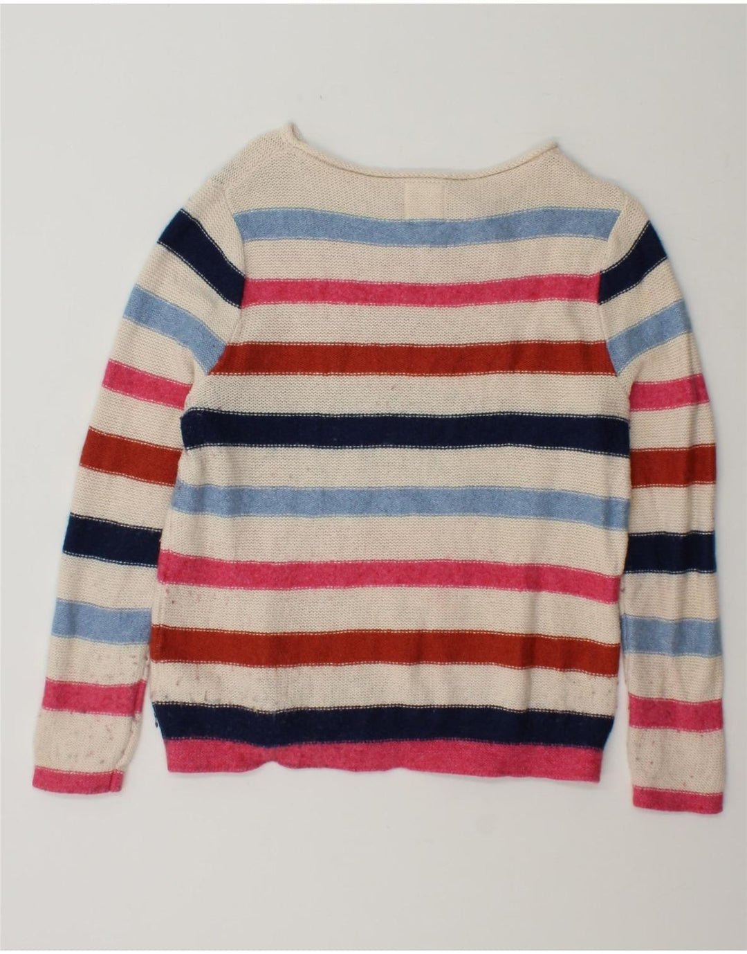 WHITE STUFF Womens Boat Neck Jumper Sweater UK 16 Large Multicoloured Vintage White Stuff and Second-Hand White Stuff from Messina Hembry 