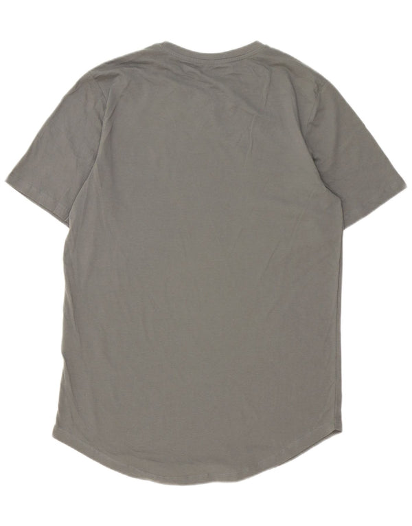T-shirt męski Jack & Jones Lash Top, średnioszary, bawełniany