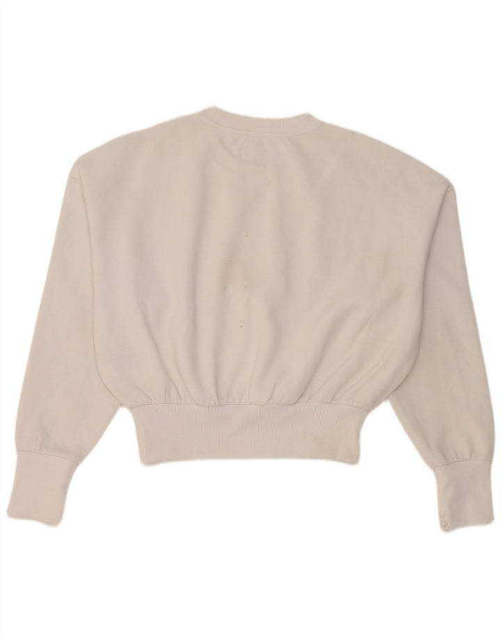 Damska bluza oversize Calvin Klein Jeans UK 14, średnia biel
