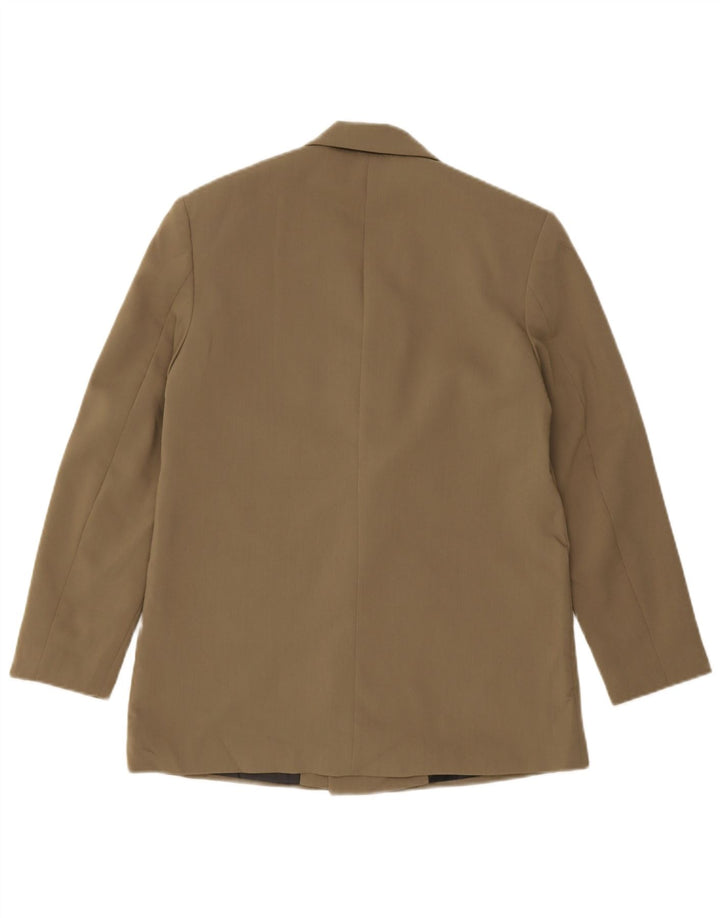 Męska marynarka z podwójnymi piersiami Zara UK 34 XS Khaki, poliester