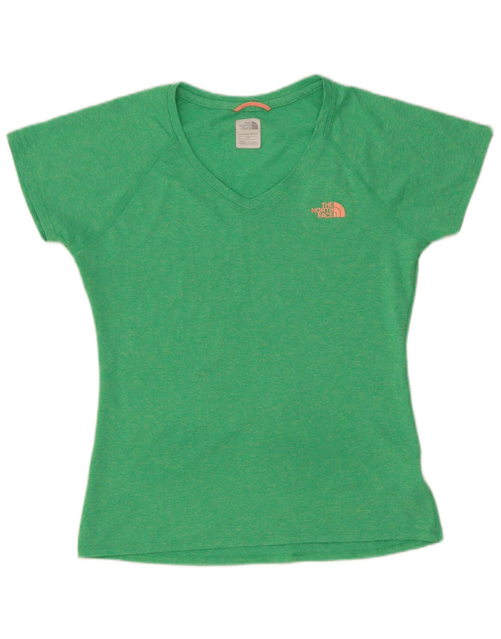 T-shirt damski The North Face Top UK 10, mały, zielony, poliester