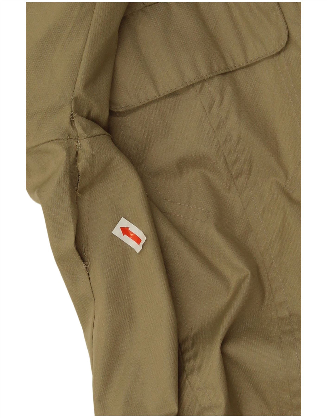 Damska kurtka oversize Brugi UK 10, mała, beżowa, poliester