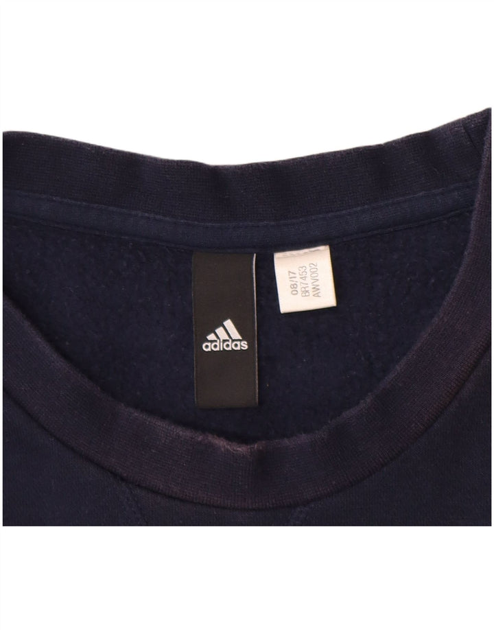 Bluza męska ADIDAS, duża, granatowa