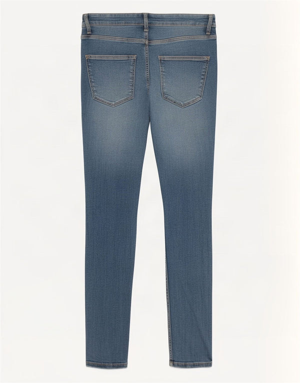 Damskie jeansy skinny Zara EU 40 Medium W30 L28 Niebieskie bawełniane