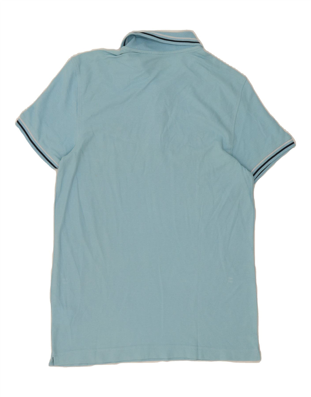 LOTTO Mens Polo Shirt Medium Blue Cotton Vintage Lotto and Second-Hand Lotto from Messina Hembry 