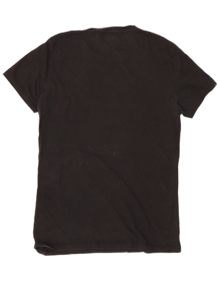 T-shirt męski ALL SAINTS, mały, czarny, bawełniany