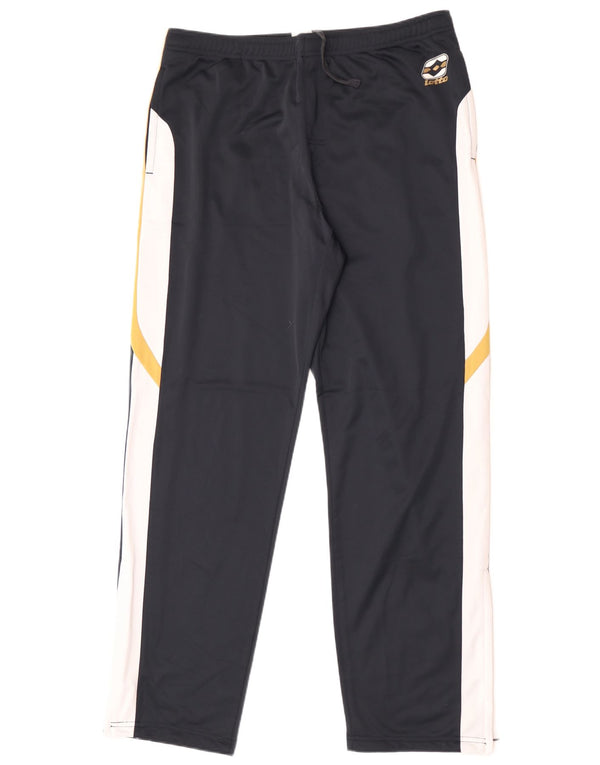 Damskie spodnie dresowe Lotto UK 18 XL w kolorze czarnym