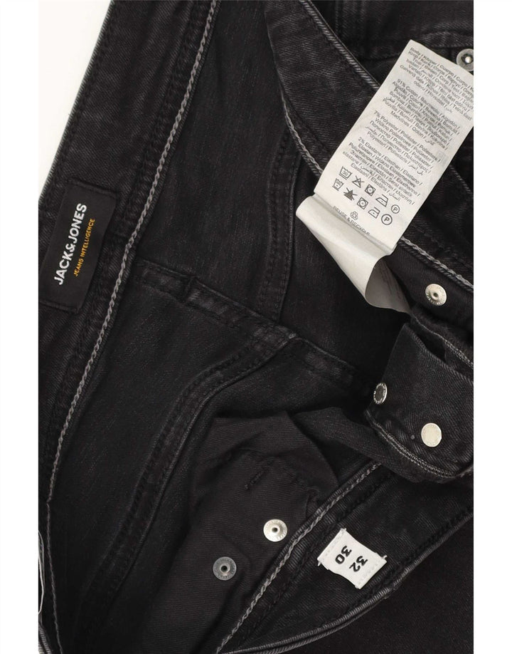 Męskie jeansy Jack & Jones GLENN w trudnej sytuacji W32 L30, czarna bawełna