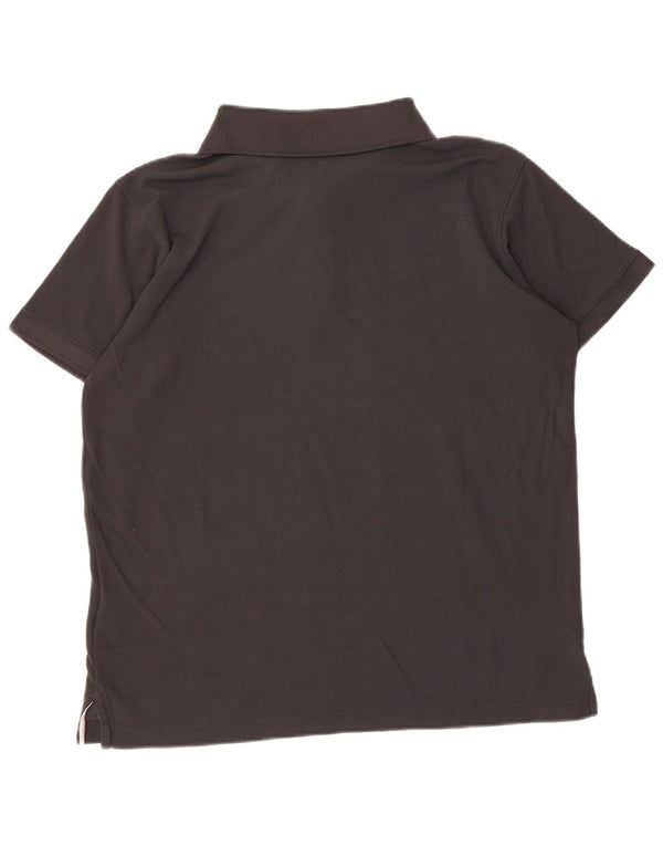 Helly Hansen Mens Polo Shirt Large Grey Polyamide