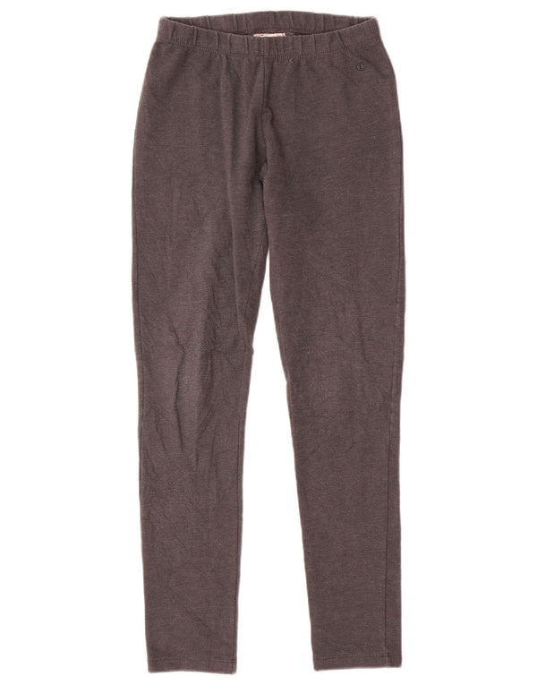 Legginsy damskie Champion Heritage Fit UK 10 Small, szare, bawełniane