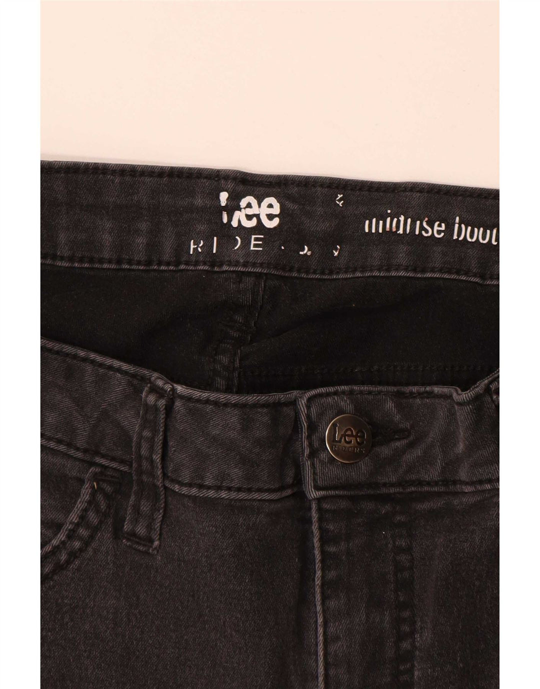 Damskie jeansy Lee Riders Mid Rise Bootcut W32 L31 Szare