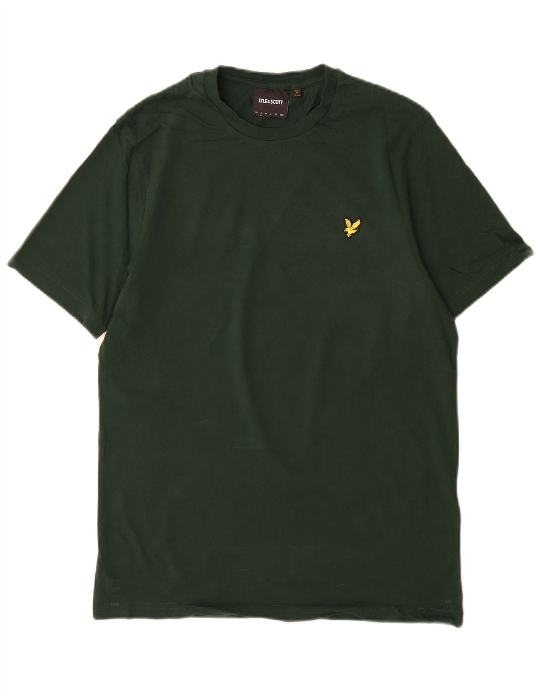 T-shirt męski Lyle & Scott, mały, zielony, bawełniany
