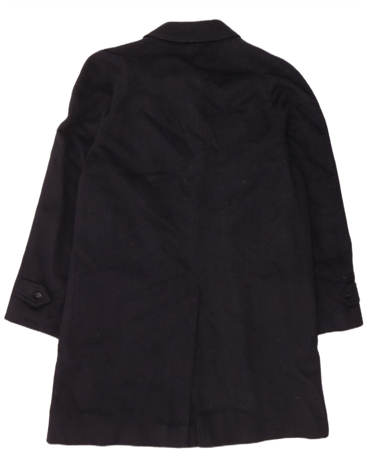 Płaszcz męski Moessmer UK 38 Średni granatowy, dziewicza wełna