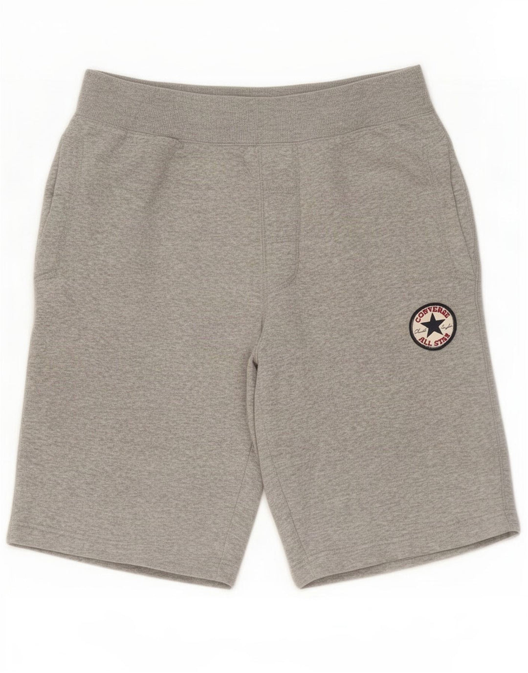 Męskie spodenki sportowe Converse, małe, szare, bawełniane