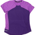 Damska koszulka Nike Dri Fit Top UK 12, poliester w kolorze średniofioletowym