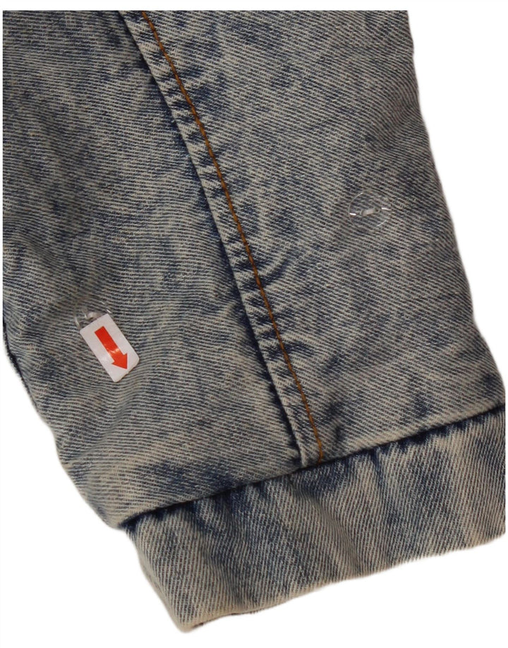 NOWA KOLEKCJA Damska kurtka dżinsowa oversize z rękawem 3/4 UK 10 Small Blue