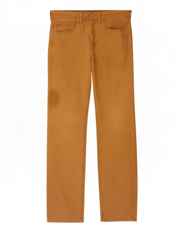 Męskie jeansy Levi's 505 Straight W34 L34 Beżowa bawełna