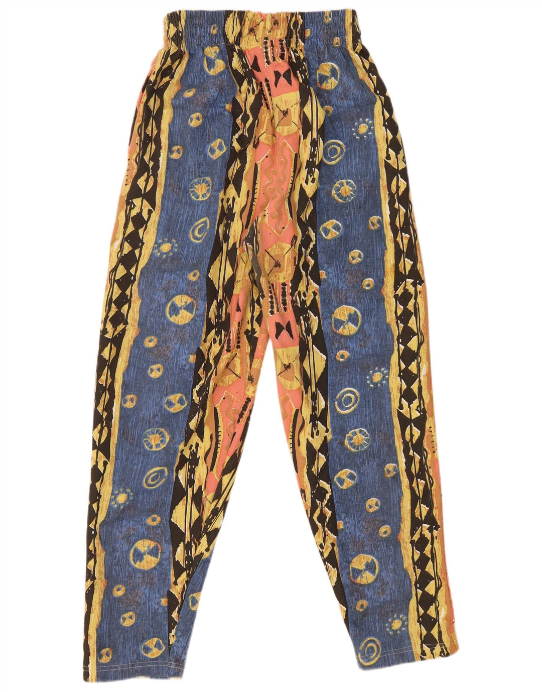 Spodnie damskie Uncle Sam z wysokim stanem, małe W27 L29, wielokolorowa bawełna