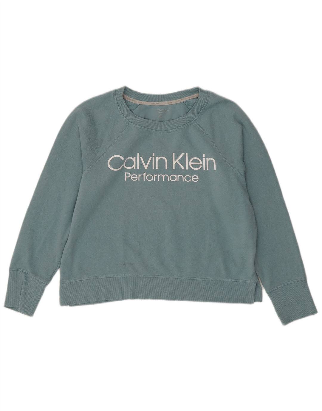 Damski sweter oversize CALVIN KLEIN UK 10 Small Green