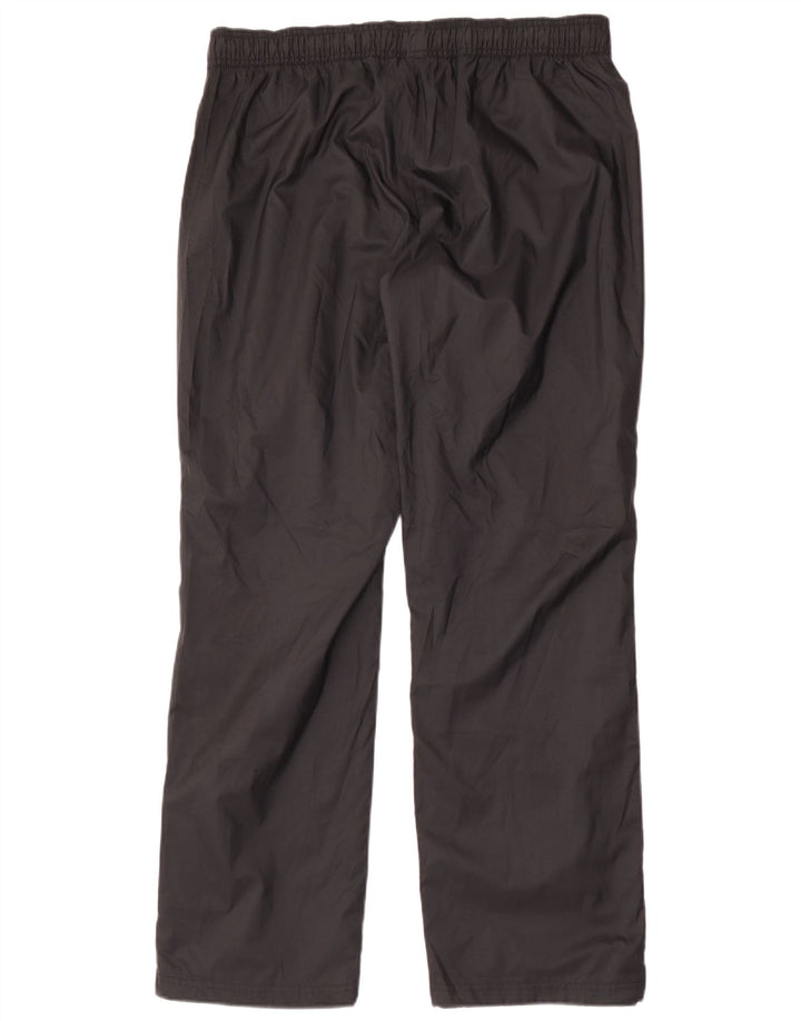 Damskie wodoodporne spodnie Reebok UK 16/18, duże, czarne, poliestrowe