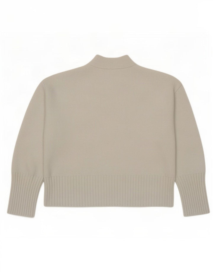 Marks & Spencer Damski sweter z golfem UK 14, średni niebieski