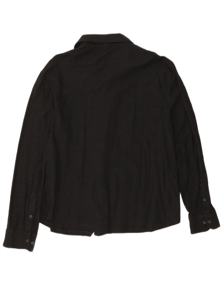 Koszula męska Reiss 2XL, czarna, bawełniana