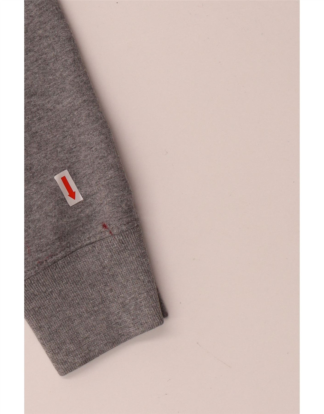 Męski sweter z kapturem i zamkiem błyskawicznym Vans, mały, szary, bawełniany