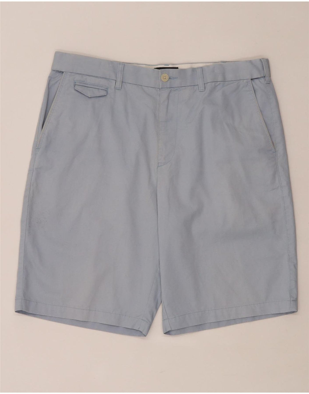 MARKS & SPENCER Męskie Blue Harbour Chino Shorts W36 Large Blue Cotton