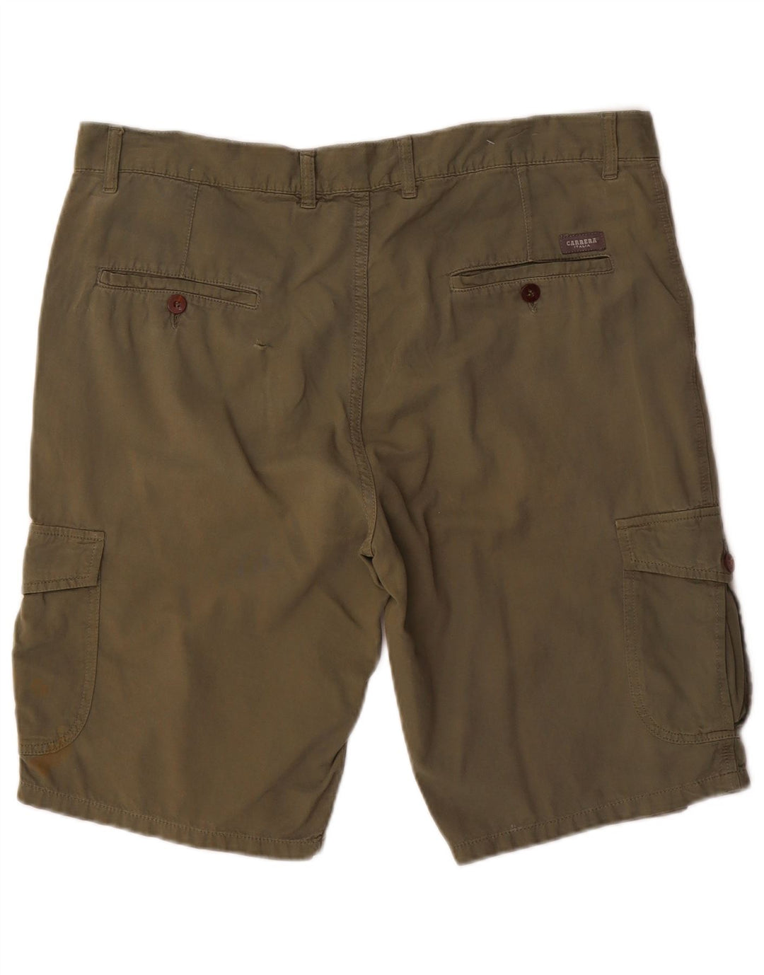 Męskie spodenki cargo Carrera W36, duże, bawełniane w kolorze khaki