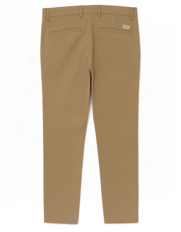 Męskie spodnie chino Zara EU 42 Large W32 L27 Khaki Cotton