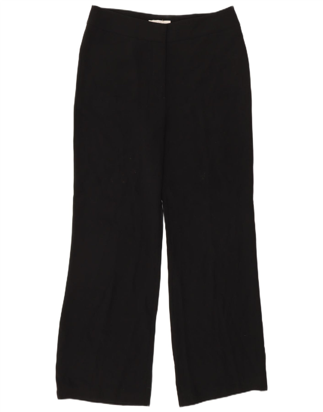 Damskie proste spodnie garniturowe Hobbs UK 10 Small W30 L30 Czarny poliester
