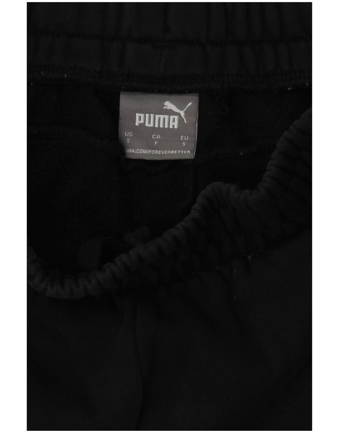 Damskie spodnie dresowe PUMA Joggers UK 10 Small, czarne, bawełniane