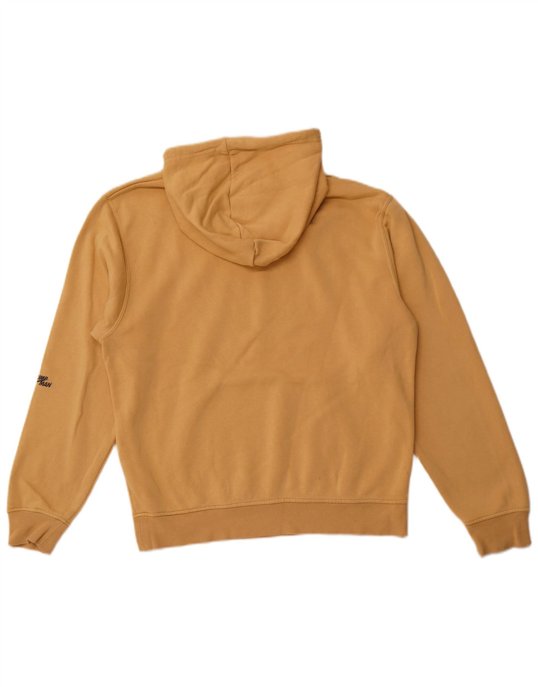 Męski sweter z kapturem JORDAN z grafiką, mały, żółty, bawełniany