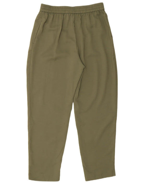 Damskie spodnie dresowe Zara UK 8, małe, khaki, poliester