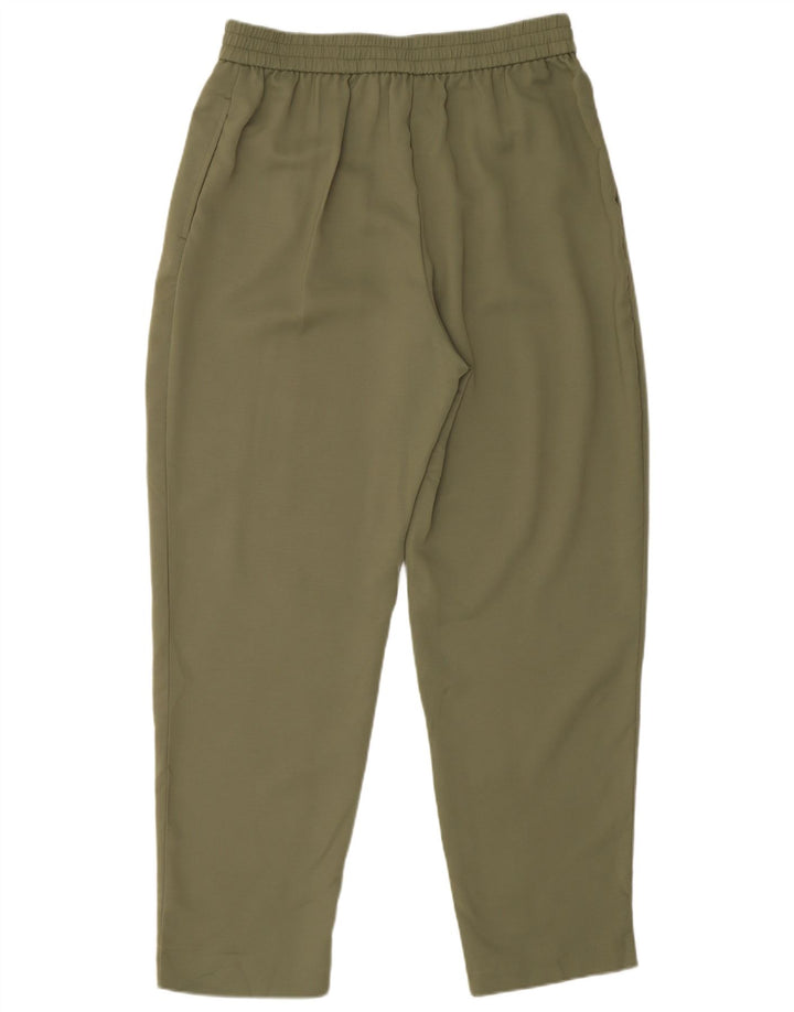 Damskie spodnie dresowe Zara UK 8, małe, khaki, poliester