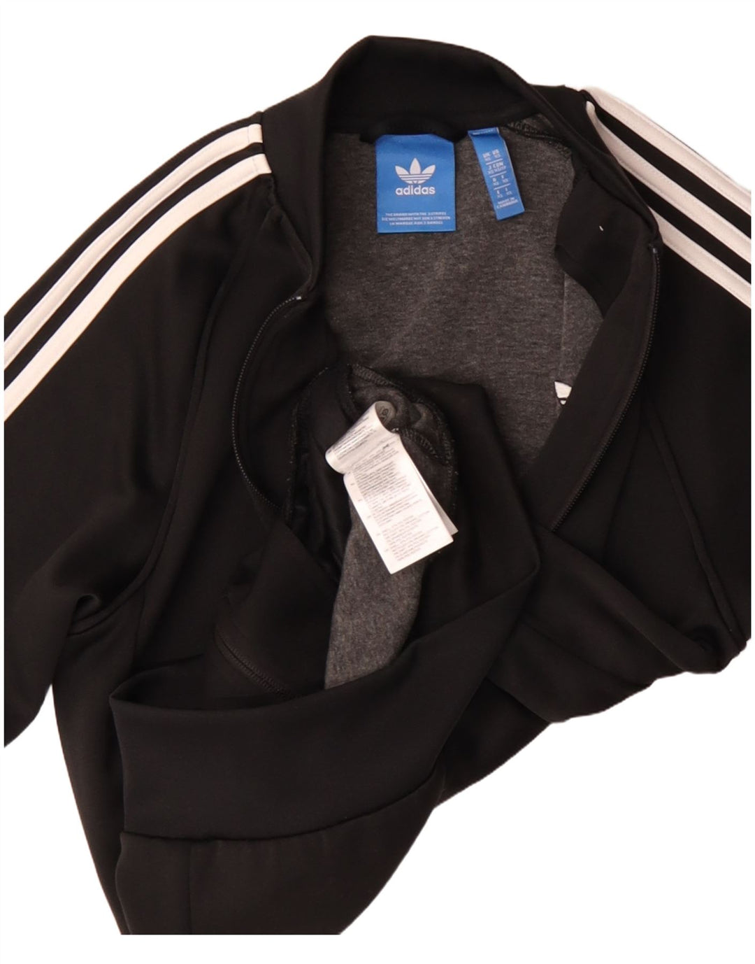 Adidas Męska bluza dresowa XS Czarny poliester