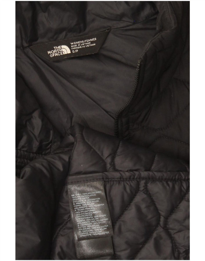 Damska pikowana kurtka The North Face UK 10, mała, czarna, nylonowa