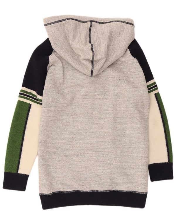 Dsquared2 Damskie UK 18 XL Szara bawełna z blokami kolorów