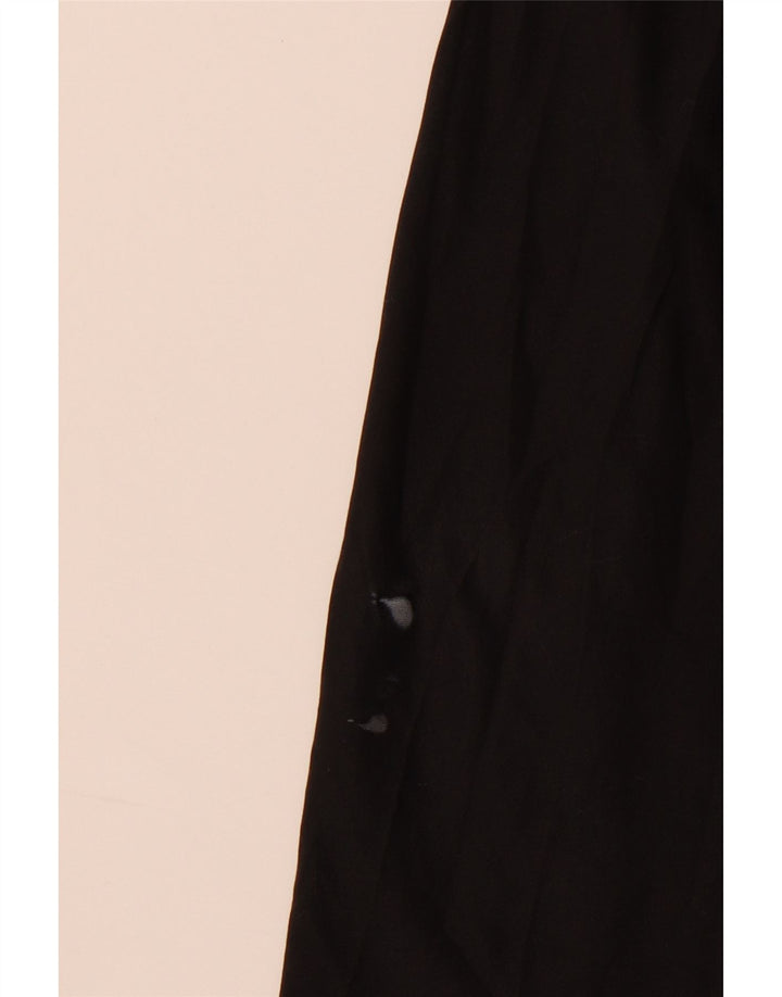 Damski top z długim rękawem UNDER ARMOUR UK 14, duży, czarny poliester