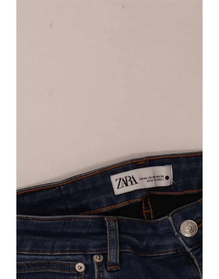 Damskie jeansy skinny Zara EU 40 Medium W30 L26 Niebieskie