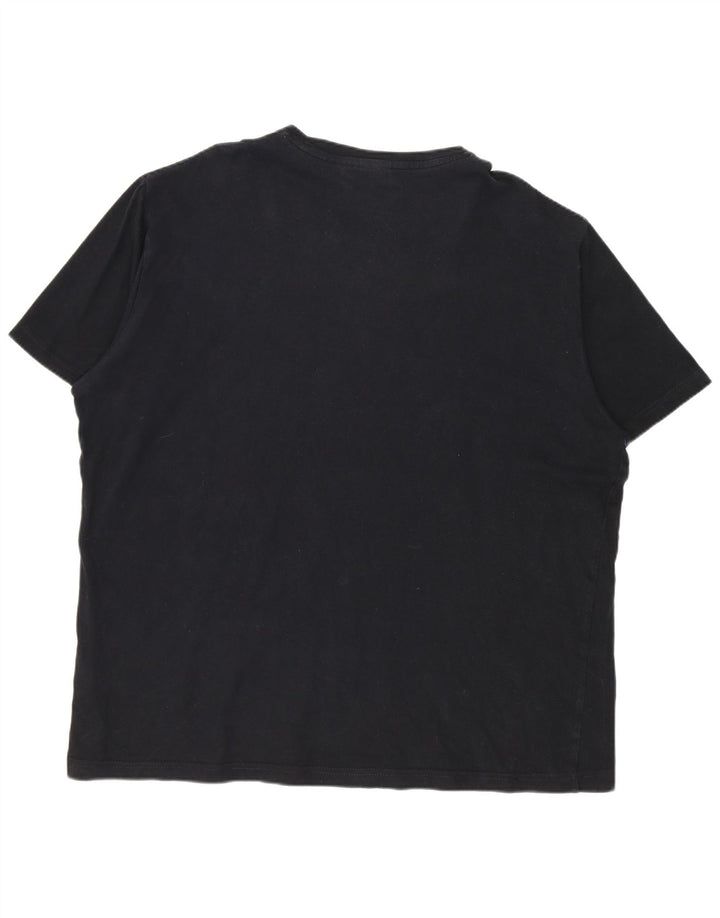 Męska koszulka Asics Top 3XL, czarna bawełna