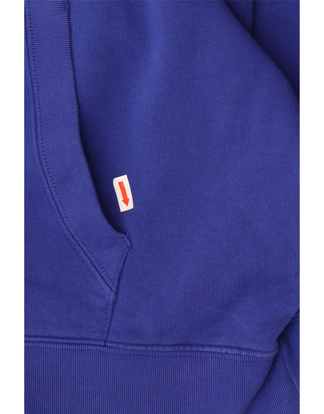 CONVERSE Męski sweter z kapturem i grafiką, duży, niebieski, bawełniany